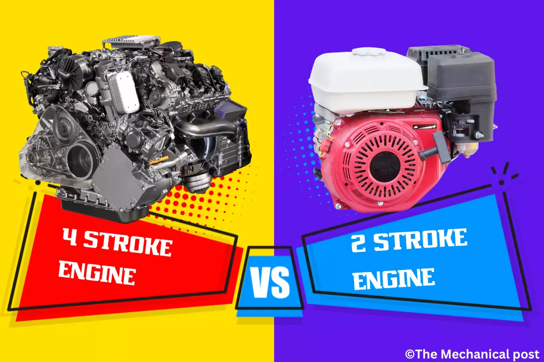 Difference between 2 stroke and 4 stroke engine